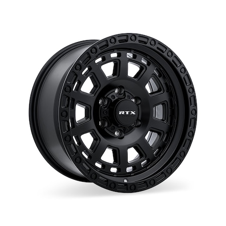 Alloy Wheel, Titan 18x9 6x139.7 ET0 CB106.1 Satin Black